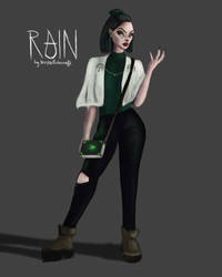 Rain - character design