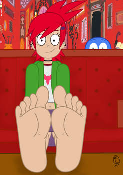 AT : Frankie Foster Feet