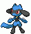 Black and White Riolu Gif by NoNamePaperArchive on DeviantArt