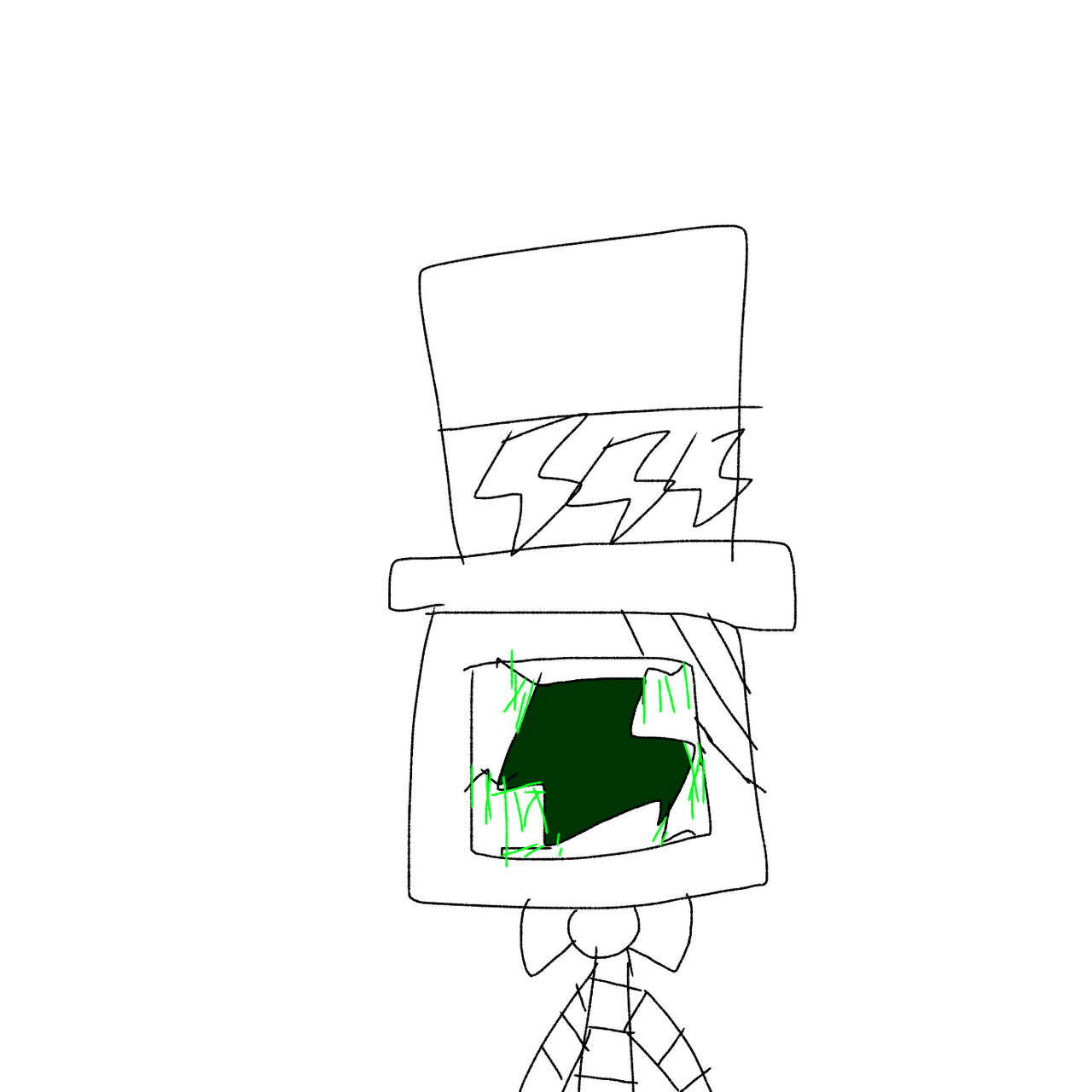 Attacker/tv monster!? by MameevaElenielLoll2 on DeviantArt