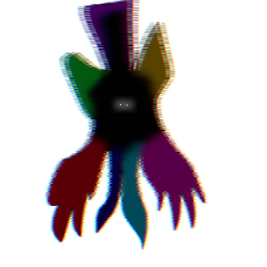The glitch crystal entity by MameevaElenielLoll2 on DeviantArt