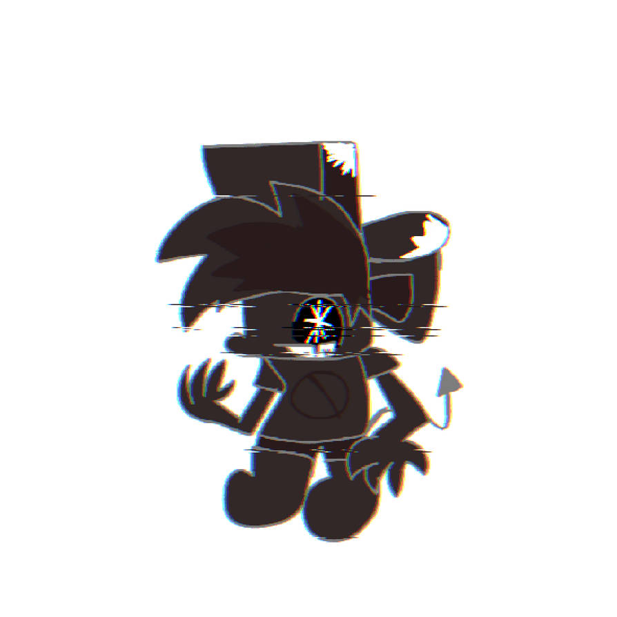 The glitch core boyfriend by MameevaElenielLoll2 on DeviantArt