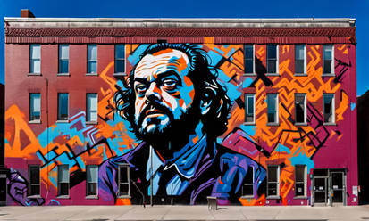 Stanley Kubrick Graffiti Art