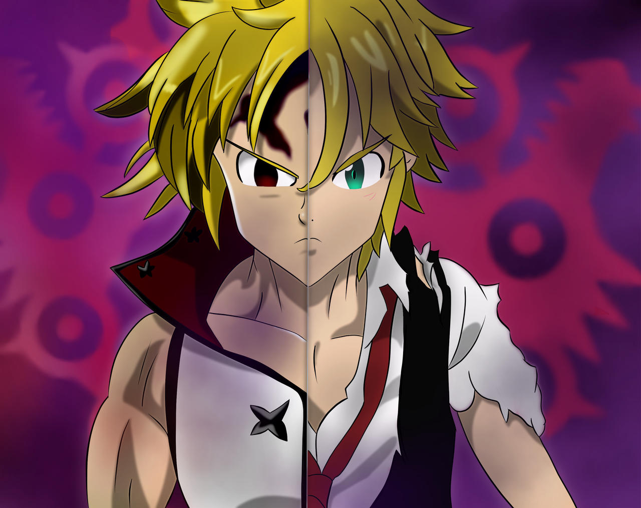 Meliodas Melidoas by SheebsArt on DeviantArt