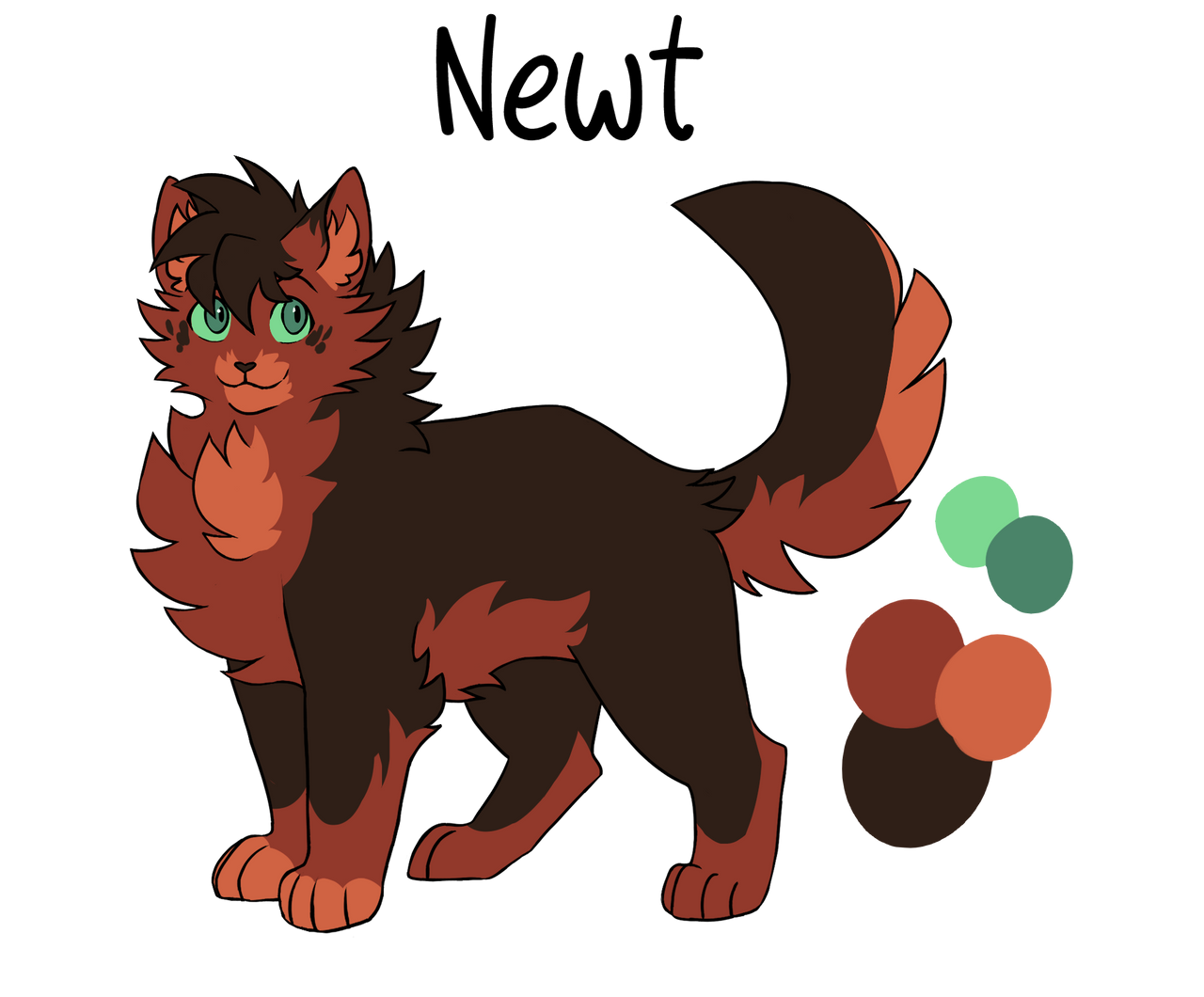 Newt Labelling Newt ref by CatQuarry on DeviantArt