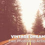 Free Photoshop Action: Vintage Dream