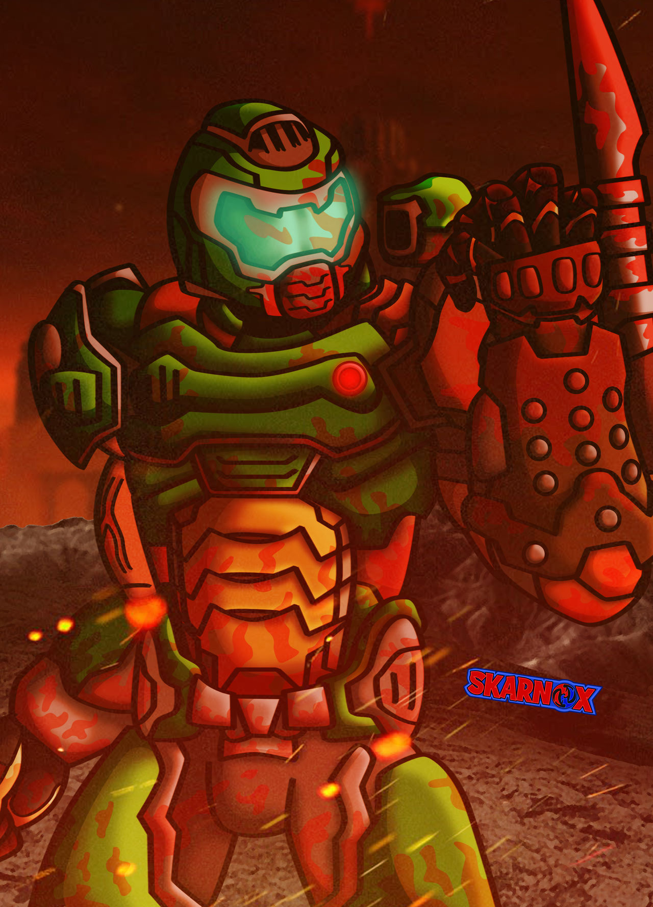 Doom Slayer by Skarnox on DeviantArt