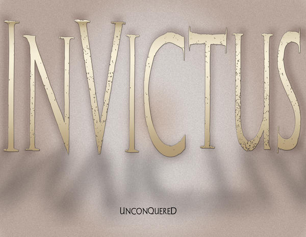 Invictus Type Poster by Tina2ferapenni on DeviantArt