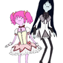 Puella Magi Bubblegum And Marceline