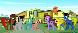 Drawn Together Gang, Ponified