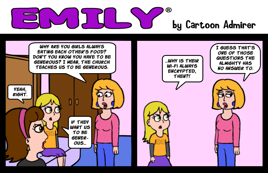Generosity Comics Generosity Cartoon