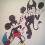 Epic Mickey and Bendy