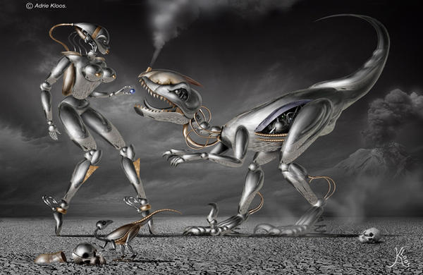 Robot Raptor Cool Robot raptor by megalodona3 on DeviantArt