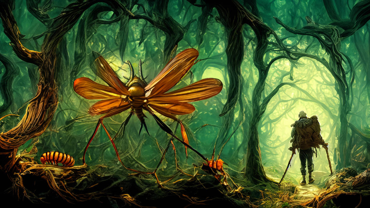 Bugs - Photoshop AI by Jazrael-Sciomancy on DeviantArt