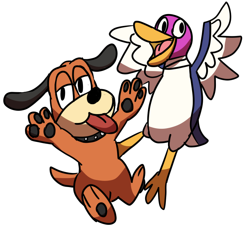 Duck Hunt (Smash collab) by Lime-o-Bunny on DeviantArt