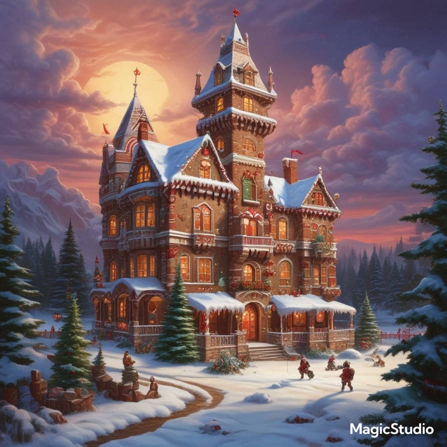 Captain Peppermint Peppermint Lane Restaurant in Christmas town by captaintigertail on ...