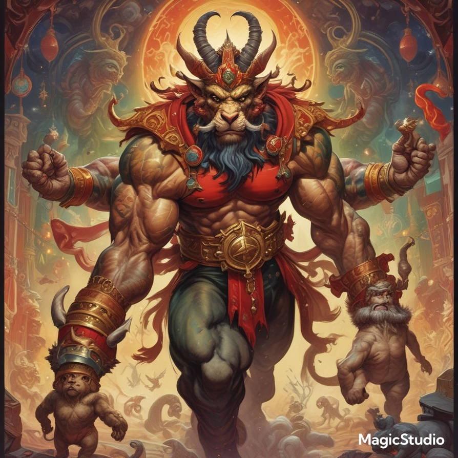 Red Devil Army the power to multitask in godly way by captaintigertail ...