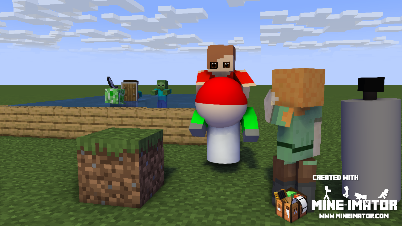 Minecraft Inflation Mob belly inflation by Goldenguard14 on DeviantArt