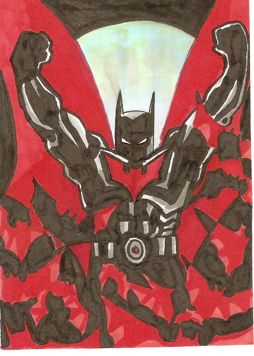 Batman Beyond sketch card