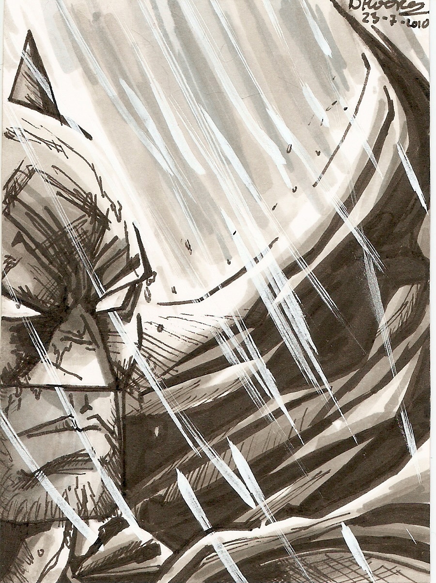 Batman sketch card 2