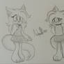 Alicia The Cat fanart (Gloves and Shoes off) Pt. 1