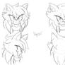 Adult Kiara The Cat Concept Sketch Artwork