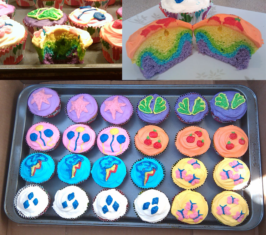 MLP FIM Cutie Cakes