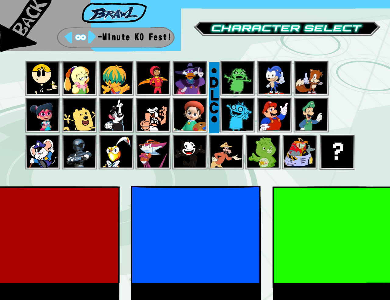 Smahs Brawl Roster Super Gabriel Smash Brawl Roster by GabiCartoon on DeviantArt