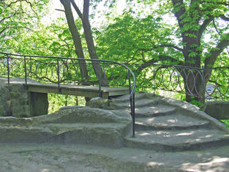 Medieval Rock Stairs
