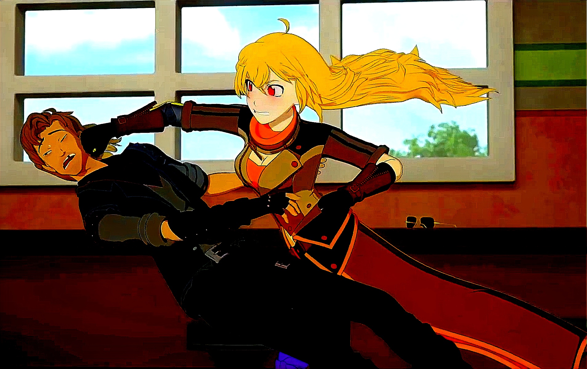 RWBY Yang Bad Mood by blackfox42 on DeviantArt