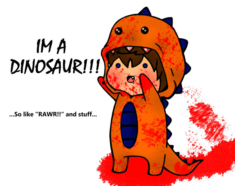 I BE A DINOSAUR