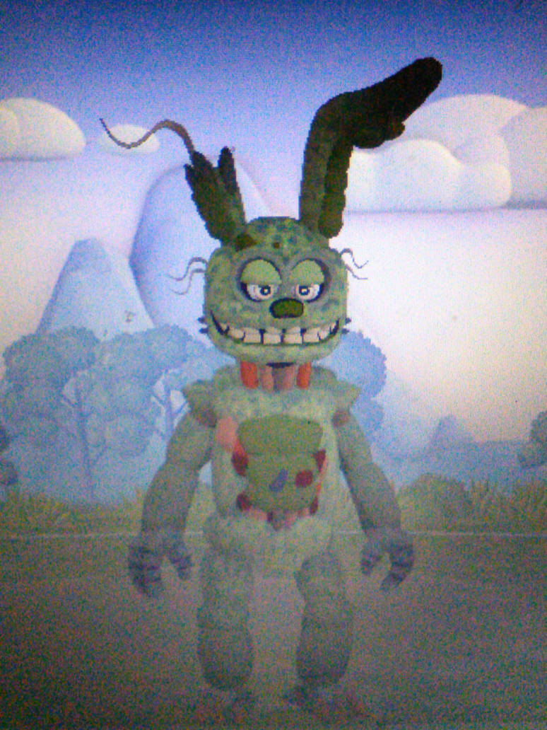 My own springtrap model by luciotasexy777 on DeviantArt