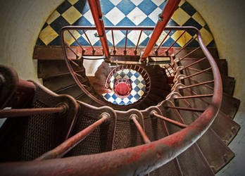 Down Down the Lighthouse Stairs