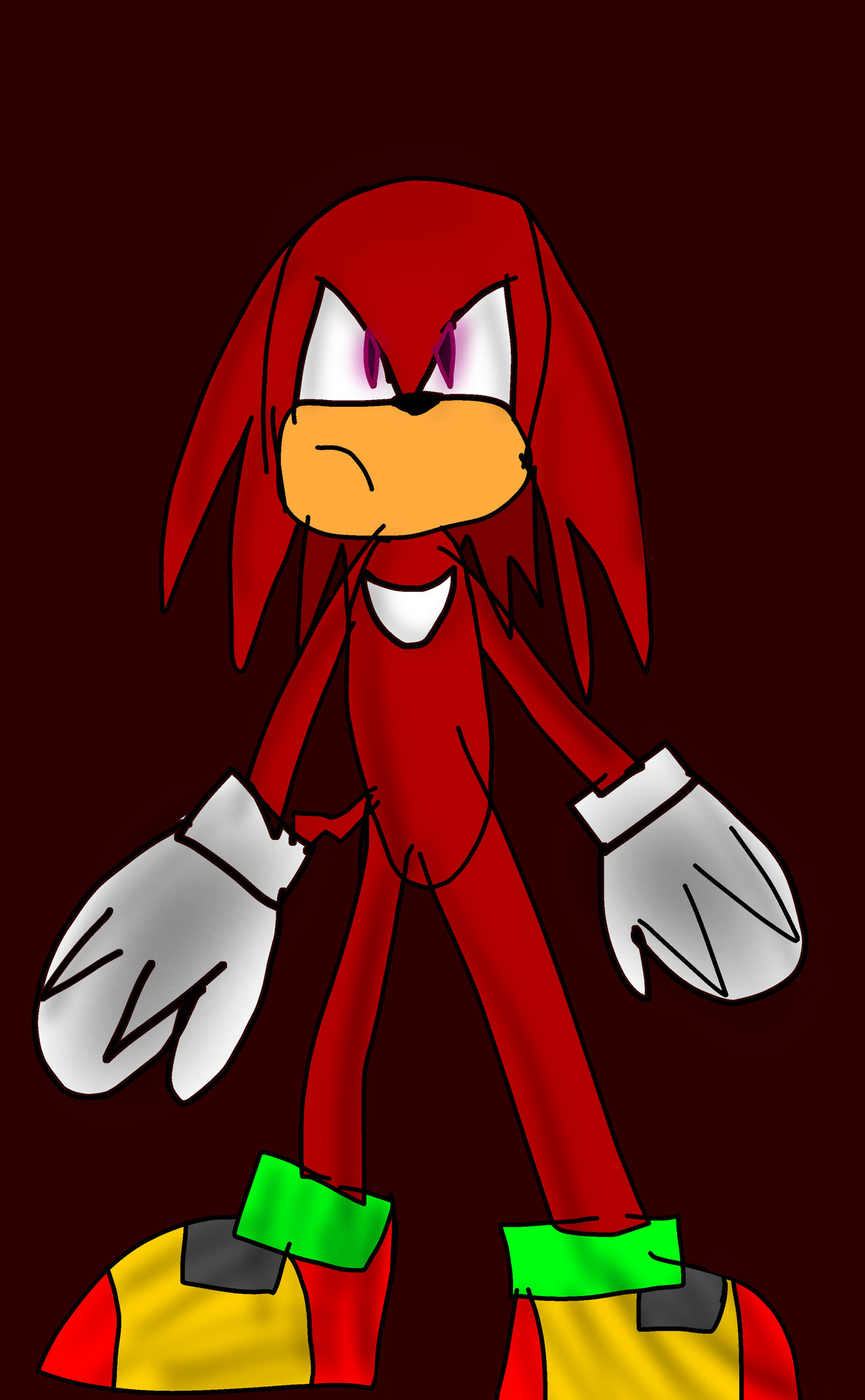 Knuckles by shadowplush16 on DeviantArt