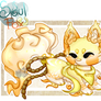 (Closed) Gold and Champagne SoulFox Auction!