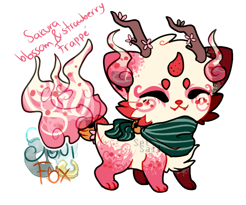 [SoulFox Advent] Day 27: Sakura Blossom Frappe