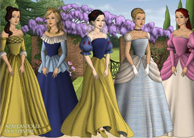 Snow White, Cinderella,Aurora,ariel part1 by adrianaTheGirlOnFire on ...