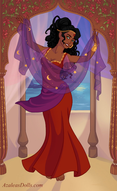 Esmeralda (Hunchback of Notre Dame)  Disney princess movies, Azalea dress  up, Disney princess wallpaper