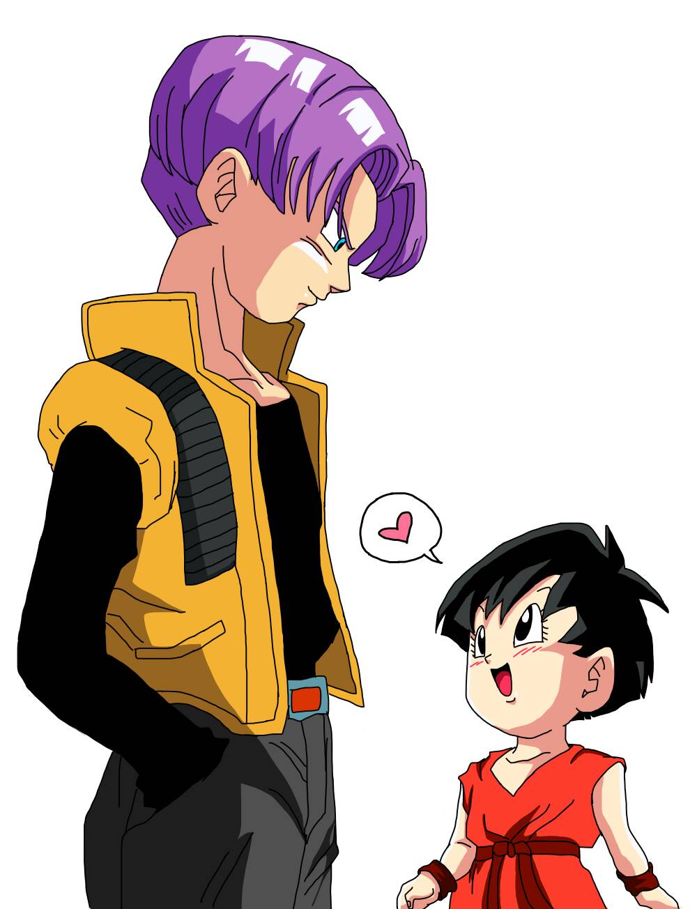 Trunks del futuro Dragon Ball z by ladypan3 on DeviantArt