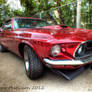 Mustang red HDR