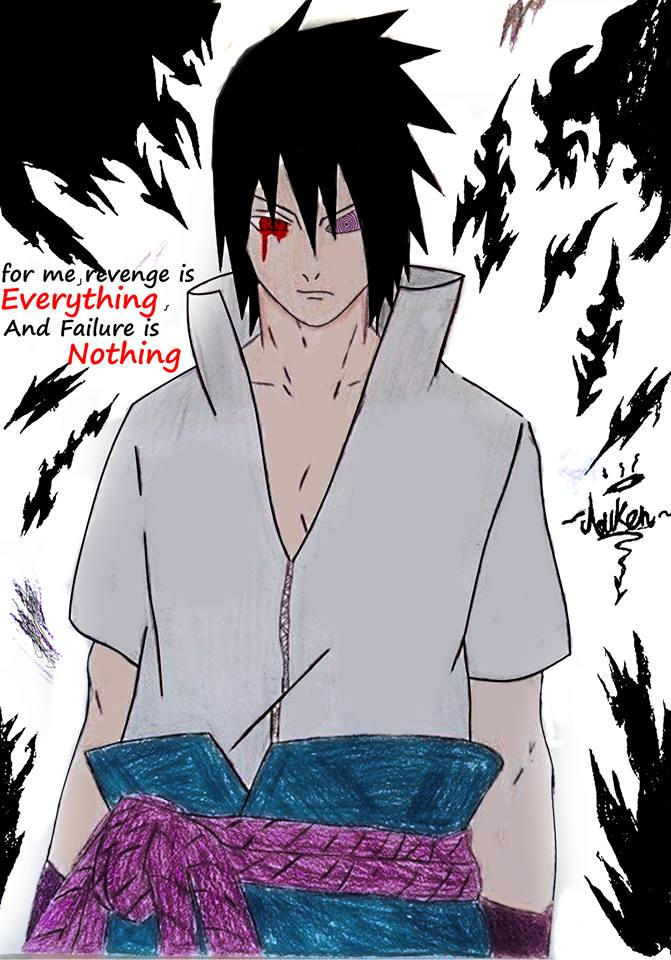 Uchiha Sasuke with Sharingan and rinnengan eyes by Loyken on DeviantArt