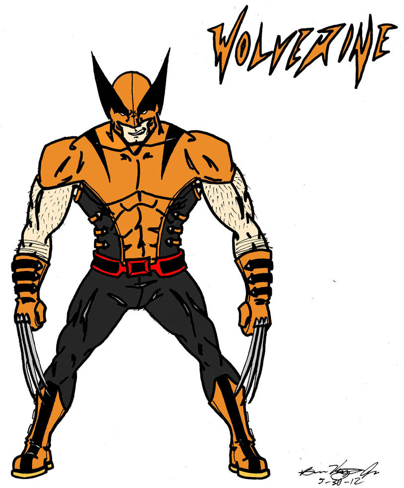 Wolverine (Color) by AlexDino on DeviantArt