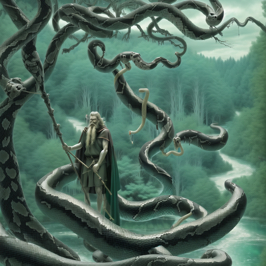Wizard Exploding Tree Wizard On Tree Misc - Dark fantasy by Wanderlands on DeviantArt