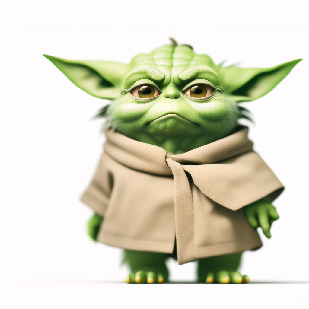 Grumpy Grinch Grogu, Baby Yoda by Wanderlands on DeviantArt