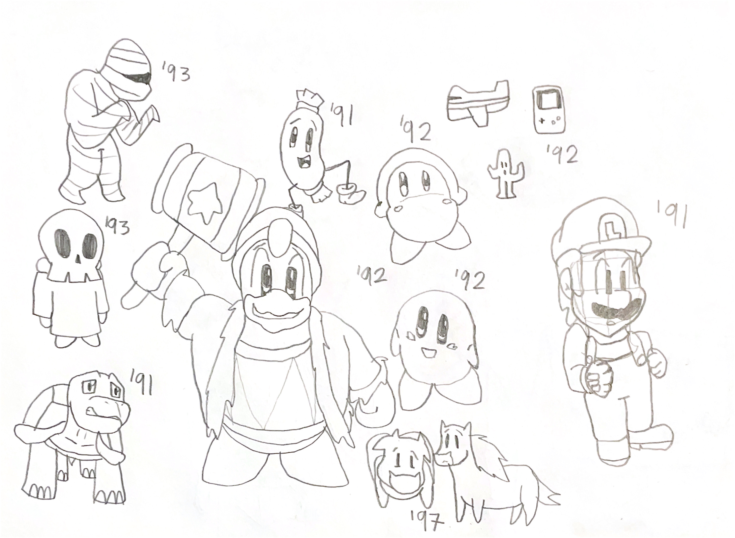 Early 90s Characters By DreemurrBoi02 On DeviantArt early-90s-characters-by-dreemurrboi02-on-deviantart