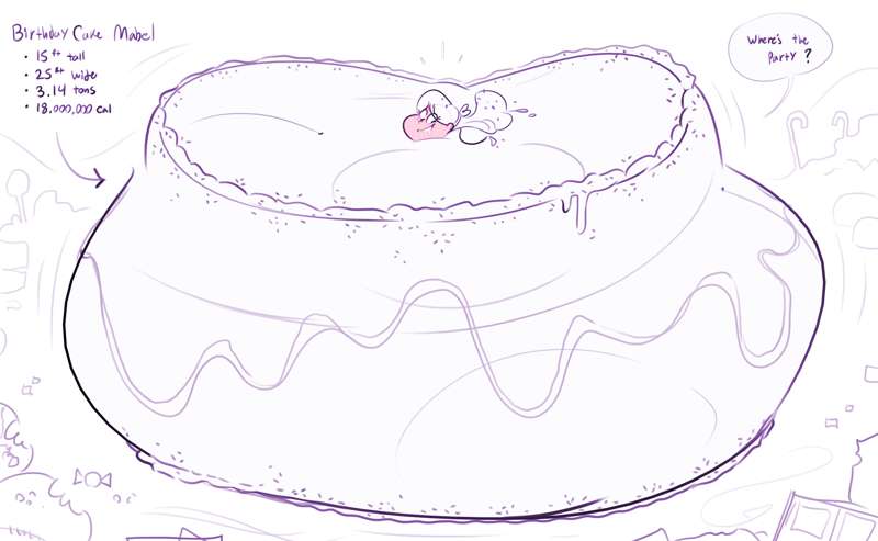 Magic Cake Deviantart Mable Birthday Cake by Ridiculouscake by DreemurrBoi02 on DeviantArt