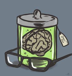 Brain in a jar