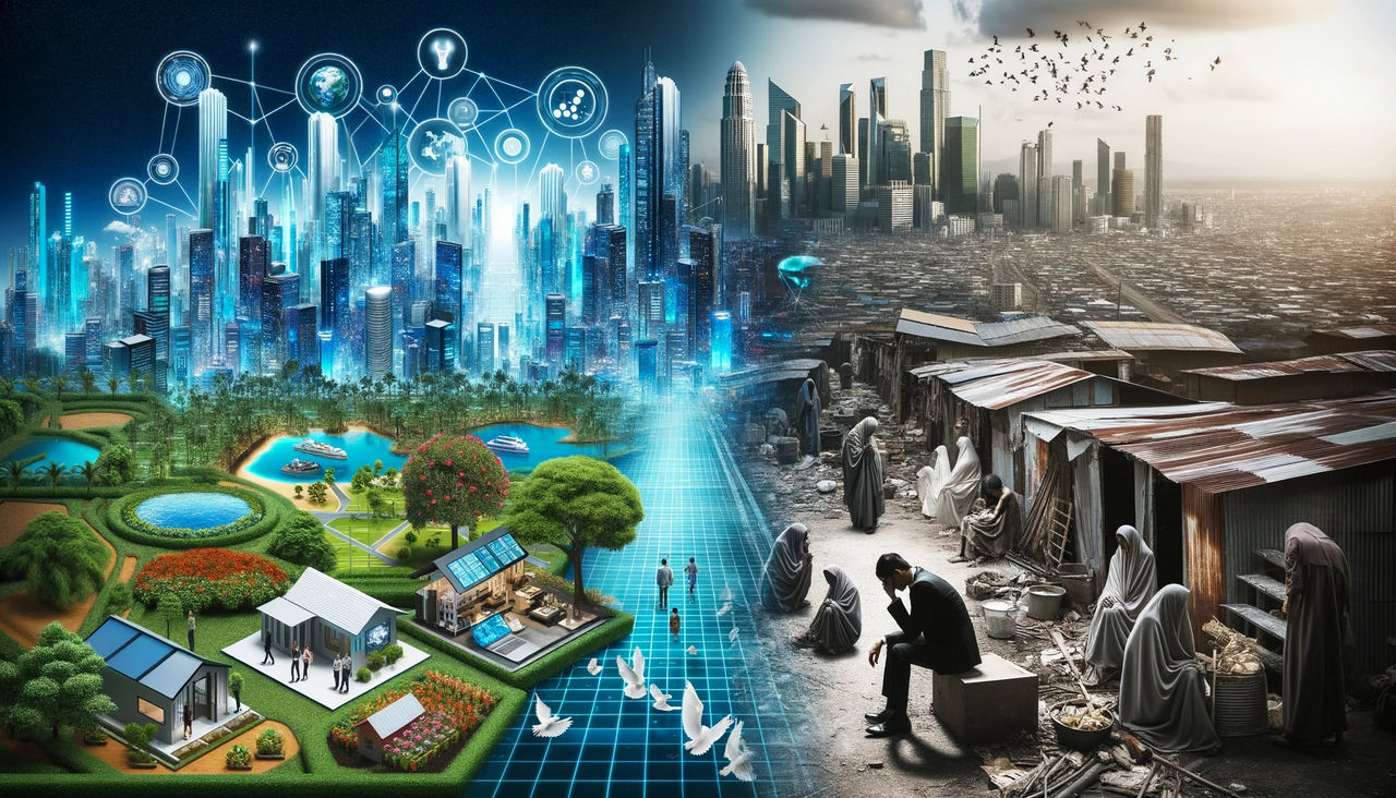 Future Perpective The possible future in two different view. by GmY77 on DeviantArt