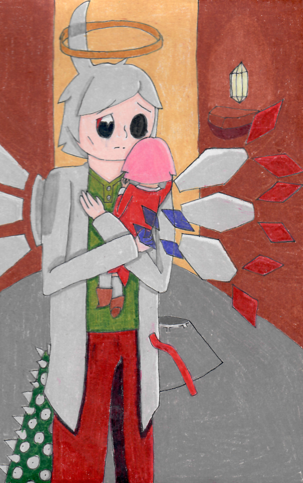 Ripples Red Indeed by CreeperFlowey on DeviantArt