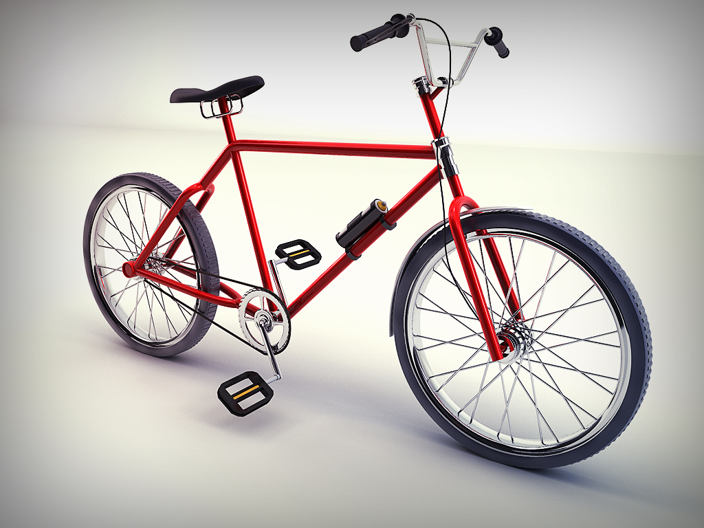 Bike - Studio Render